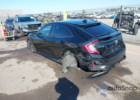 2020 Honda Civic Sport z USA, uszkodzony, nr VIN SHHFK7H47LU413039